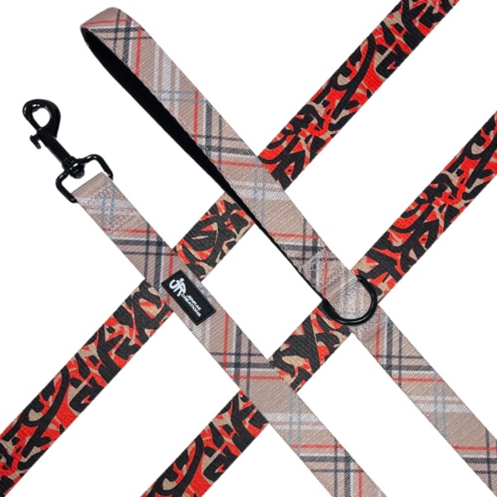 Leash & Collar set - Twisted Plaid Collection